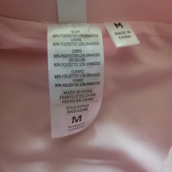 NWT DB Studio Bachelorette Swimsuits Tube Top Bikini in Pink Size Medium - Picture 7 of 15